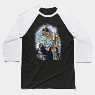 Steam Dragon Sheriff Baseball T-Shirt